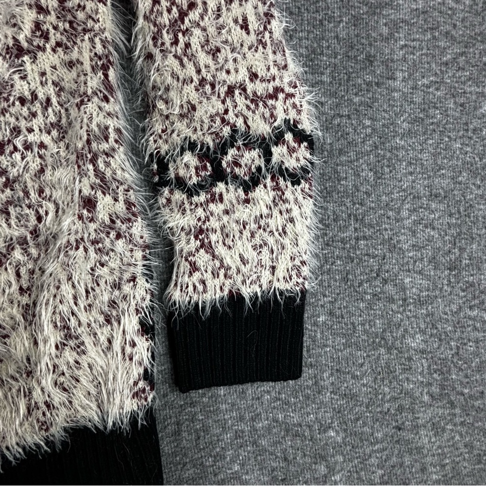 BCBGMaxAzria Black and Cream Patterned Cardigan - Picture 6 of 6